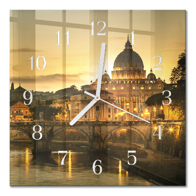 Square kitchen clock Basilica
