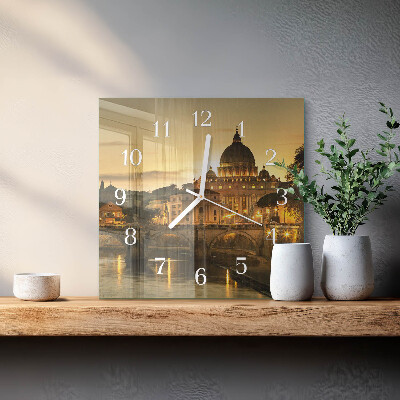Square kitchen clock Basilica