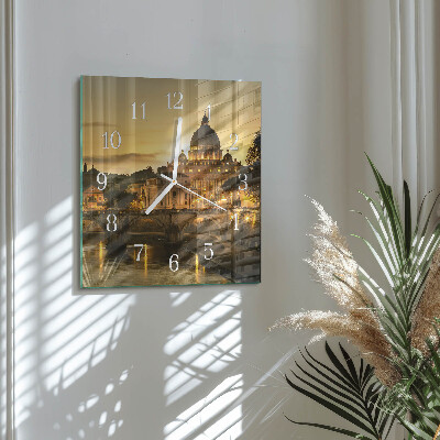 Square kitchen clock Basilica