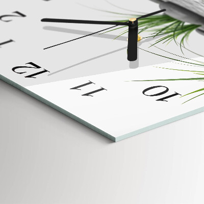 Square wall clock Stones