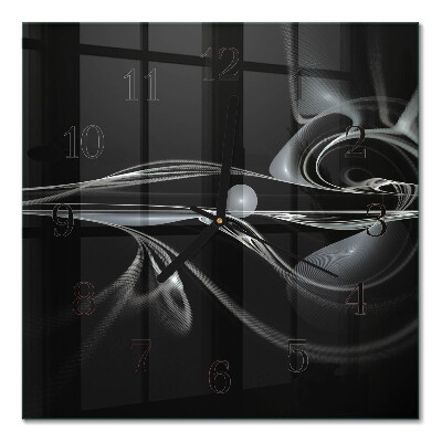 Square wall clock Abstraction
