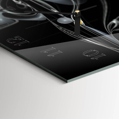 Square wall clock Abstraction