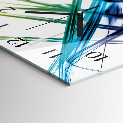 Square kitchen clock Abstraction