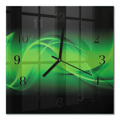 Square kitchen clock Abstraction