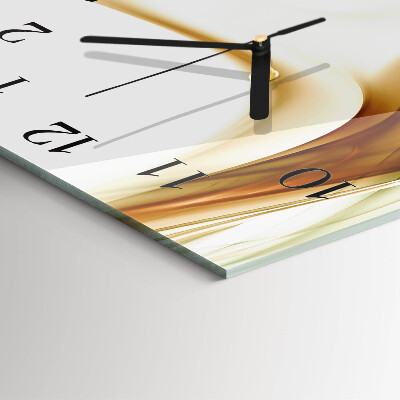 Square kitchen clock Abstraction