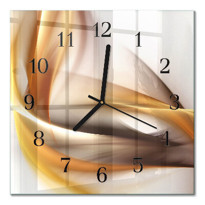 Square kitchen clock Abstraction