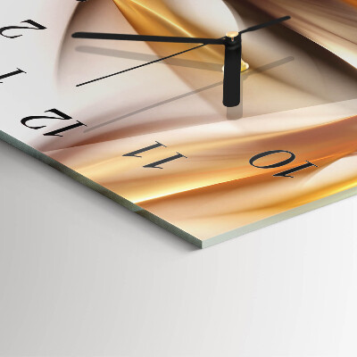 Square kitchen clock Abstraction