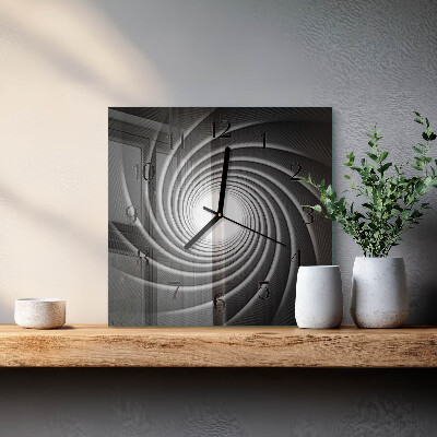 Square kitchen clock Vortex