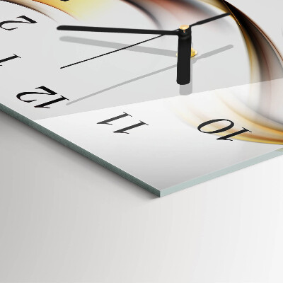 Square wall clock Abstraction