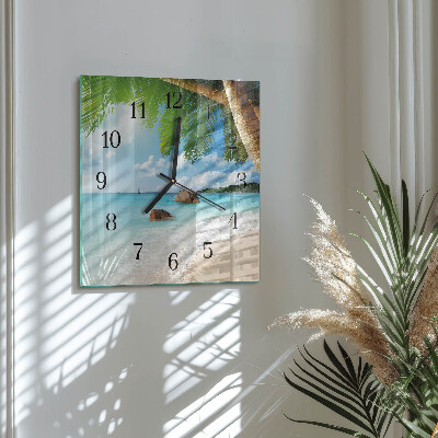 Square kitchen clock Island