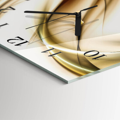 Square kitchen clock Abstraction