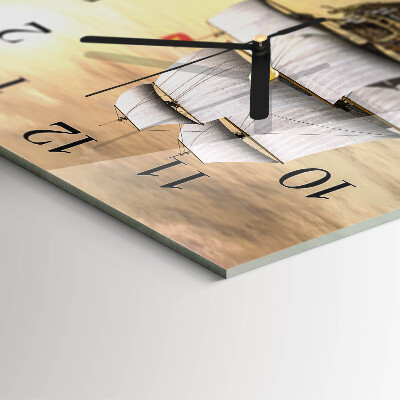 Square kitchen clock Ship