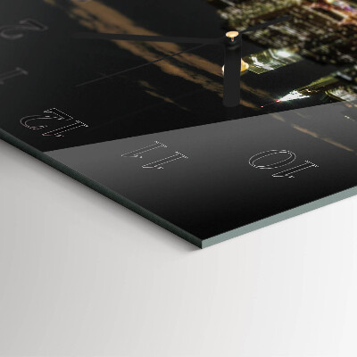 Square kitchen clock Horizon