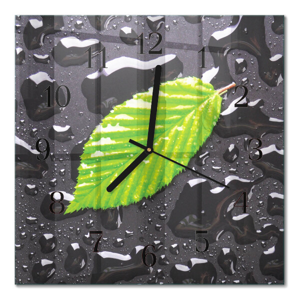 Glass clock square Sheet
