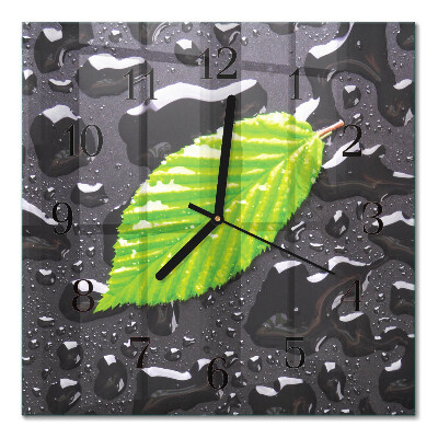 Glass clock square Sheet