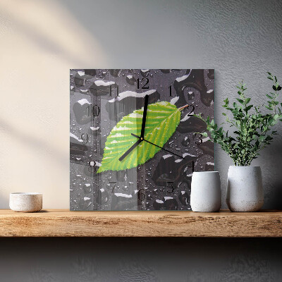 Glass clock square Sheet
