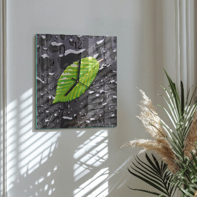 Glass clock square Sheet