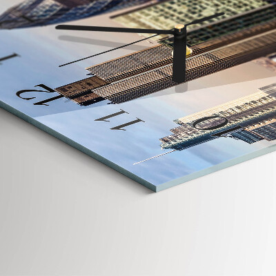 Square kitchen clock Horizon