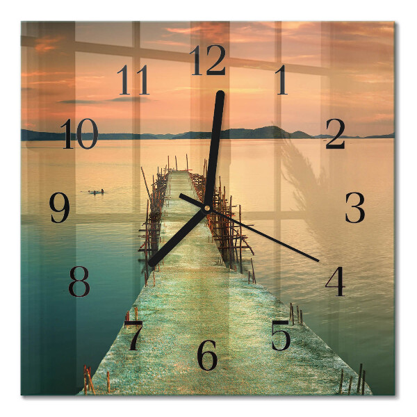 Square kitchen clock Network