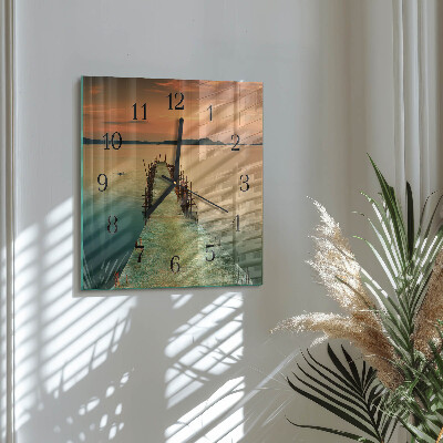 Square kitchen clock Network