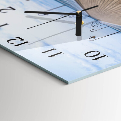Square kitchen clock Pier