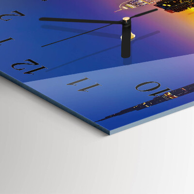 Square kitchen clock Dubai Horizon