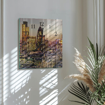 Square wall clock London