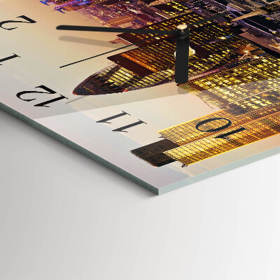 Square wall clock London