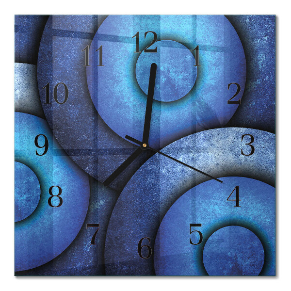 Square wall clock The Art of Wheels