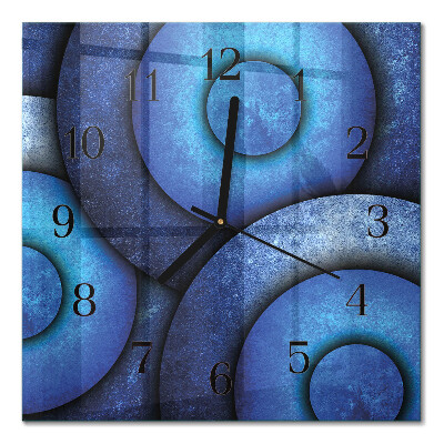 Square wall clock The Art of Wheels