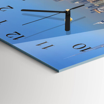 Square kitchen clock Dubai Horizon