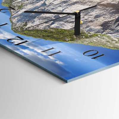 Square wall clock Cliff