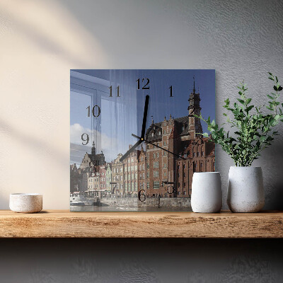 Square kitchen clock Gdansk