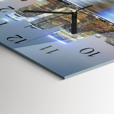 Square wall clock Horizon