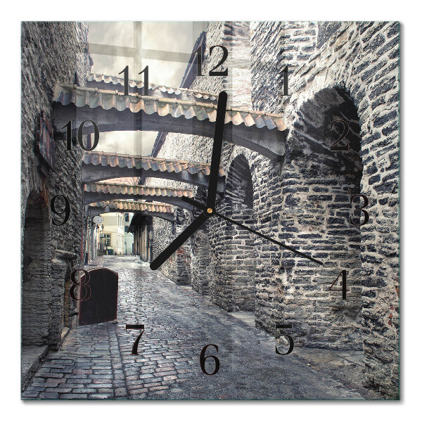 Square wall clock Avenue