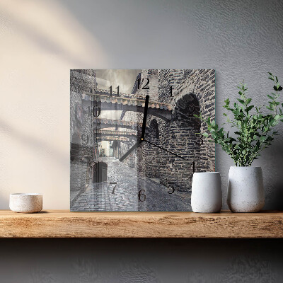 Square wall clock Avenue