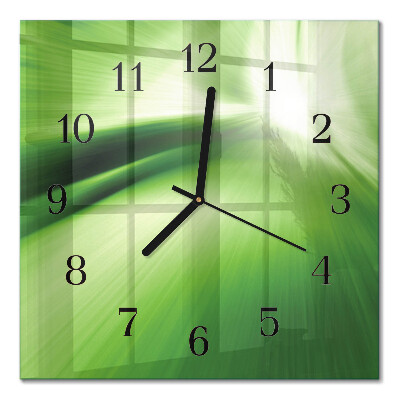 Square wall clock Abstraction