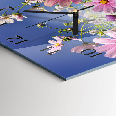 Square kitchen clock Cosmos