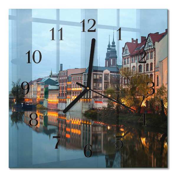 Square kitchen clock Old Town