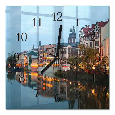 Square kitchen clock Old Town