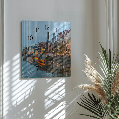 Square kitchen clock Old Town
