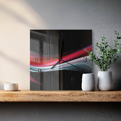 Square kitchen clock Abstraction