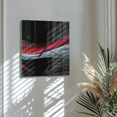 Square kitchen clock Abstraction