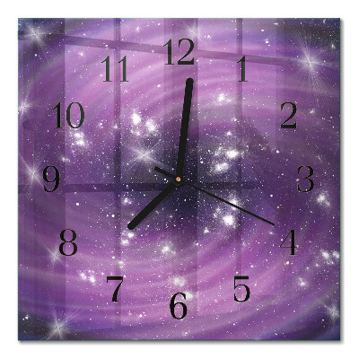 Square kitchen clock Abstraction