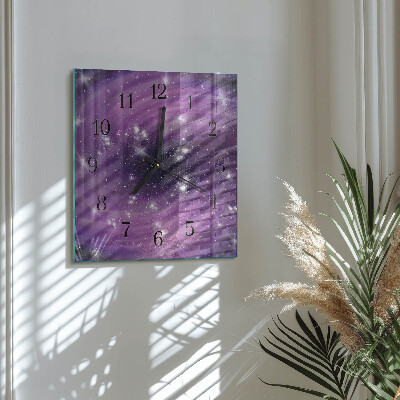 Square kitchen clock Abstraction