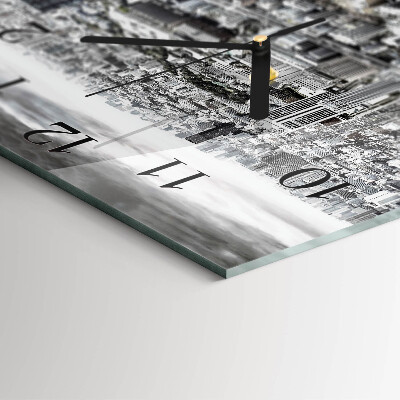 Square wall clock City