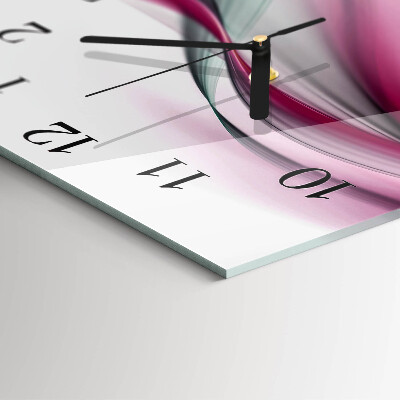 Square kitchen clock Abstraction
