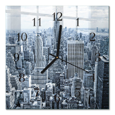Square wall clock City