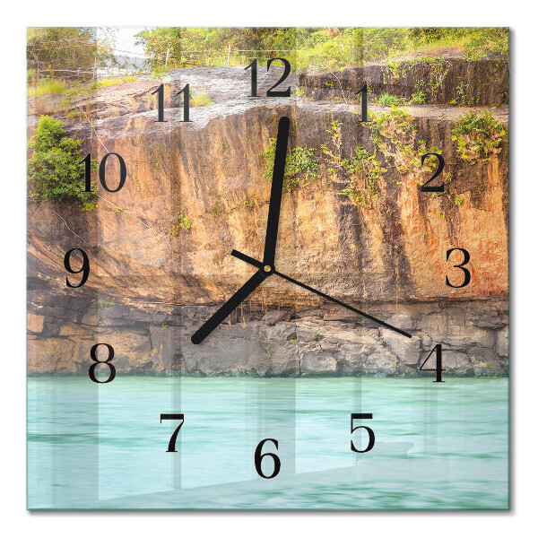 Square kitchen clock Cliff