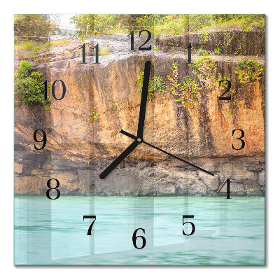 Square kitchen clock Cliff